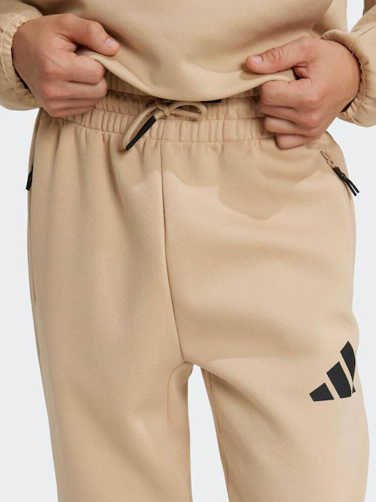 Kids Sweatpants Set Beige 2pcs J Z.n.e Pt