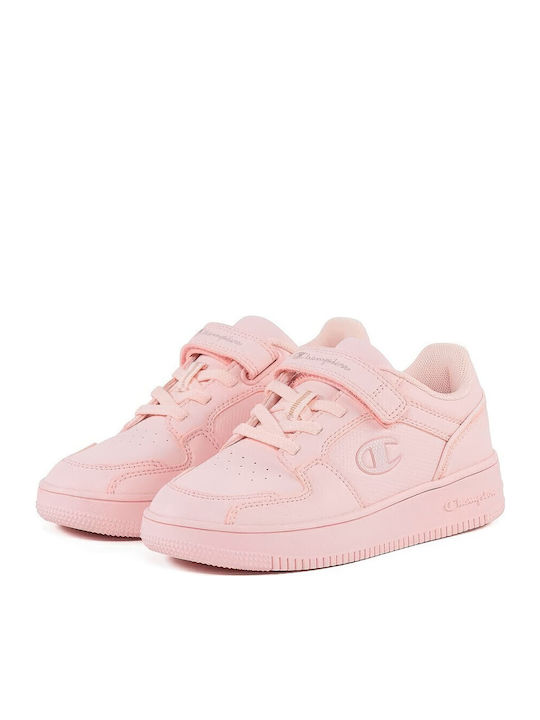 Rebound Kids Sneakers with Scratch Pink