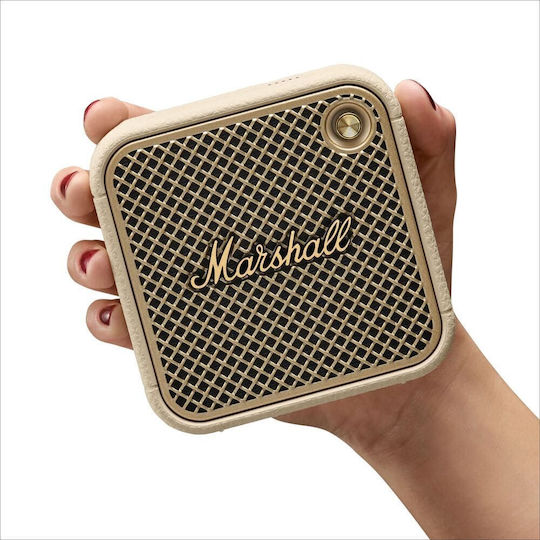 Marshall Willen II Αδιάβροχο Ηχείο Bluetooth 10W με Διάρκεια Μπαταρίας έως 17 ώρες Μπεζ
