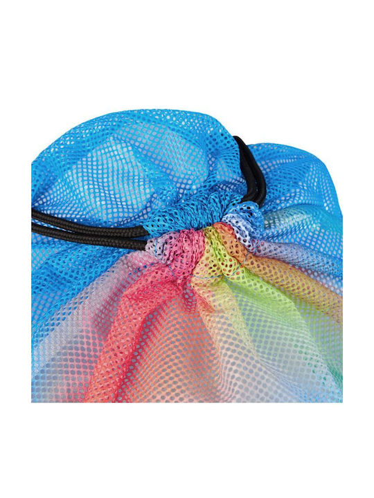 Speedo Mesh Τσάντα Πλάτης Γυμναστηρίου Pink/Lemon Drizzle/Picton Blue