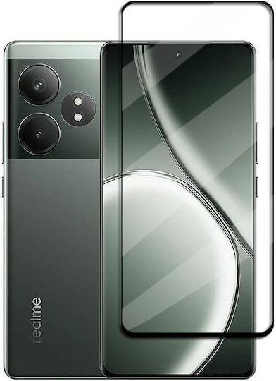 Μετριασμένο Γυαλί 3d Realme Gt 6 6t Μαύρο Πλαίσιο