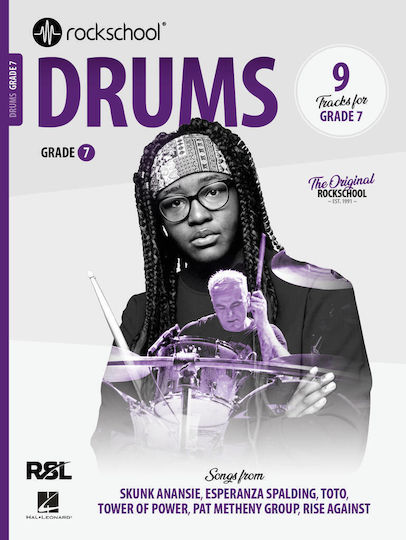 RSL Rockschool Drums, Book 7 & Online Audio (2024) Sheet Music for Drums