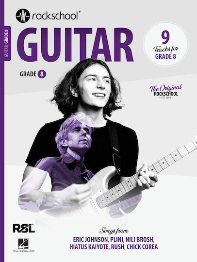 RSL The Rockschool Guitar, Grade 8 & Online Audio (2024) Sheet Music for Guitar