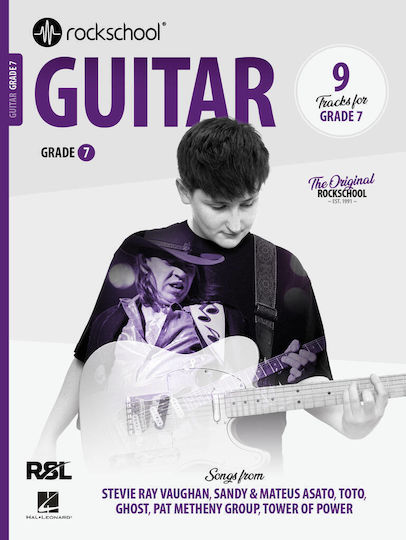 RSL The Rockschool Guitar, Grade 7 & Online Audio (2024) Sheet Music for Guitar