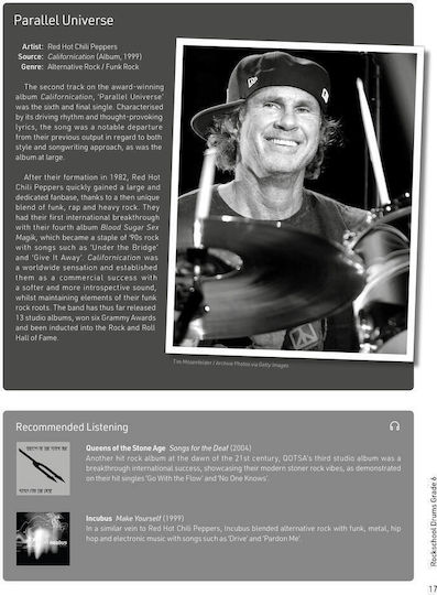 RSL Rockschool Drums, Book 6 & Online Audio (2024) Παρτιτούρα για Ντραμς