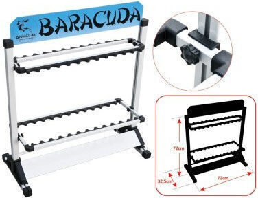 Suport Aluminiu Baracuda pentru Lănci 72 X 72 X 32.5 Cm