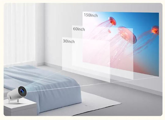 Mini Projector LCD HD Λάμπας LED με Ενσωματωμένα Ηχεία 105729