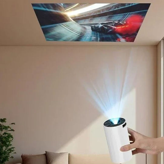 Mini Projector LCD HD Λάμπας LED με Ενσωματωμένα Ηχεία 105729