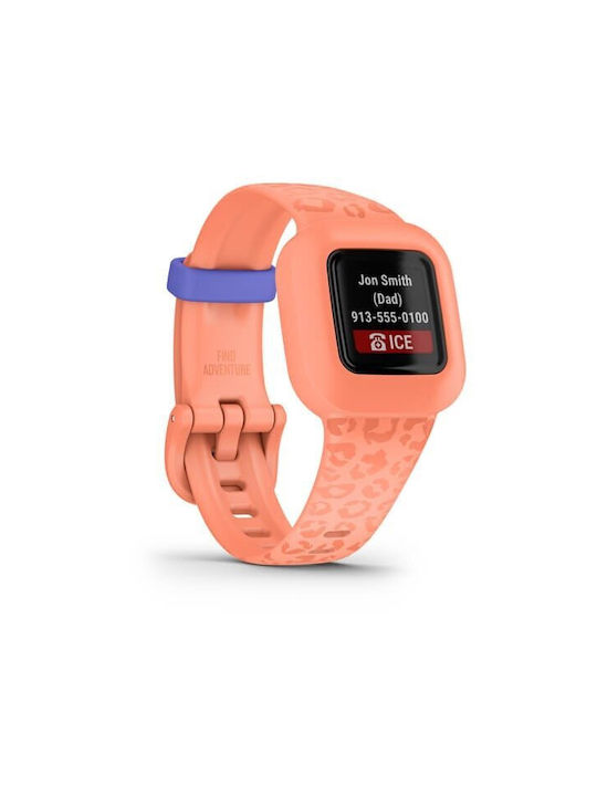 Garmin Kids Smartwatch with Rubber/Plastic Strap Orange