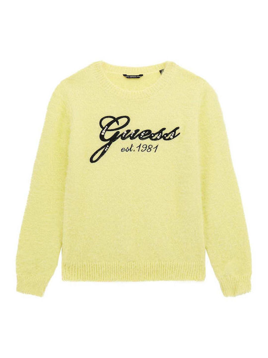 Guess Children's Sweater Long Sleeve light green