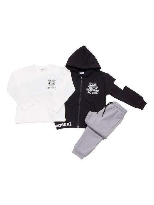 Trax Kids Sweatpants Set black 3pcs