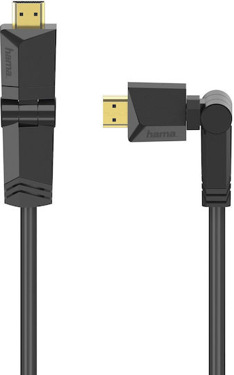 HAMA Cabluri HDMI Rotativ HDMI De Sex Masculin - HDMI De Sex Masculin 1.5m