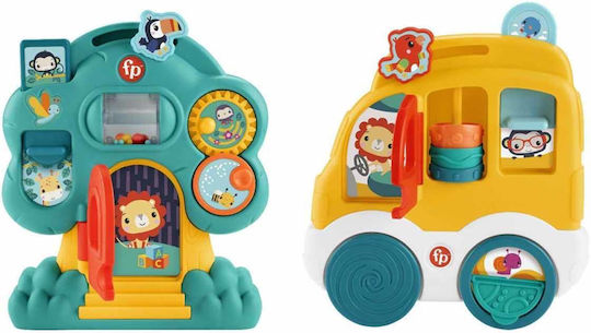 Fisher Price Vehicle with Sounds Car / Tree (Various Designs/Assortments of Designs) 1pc