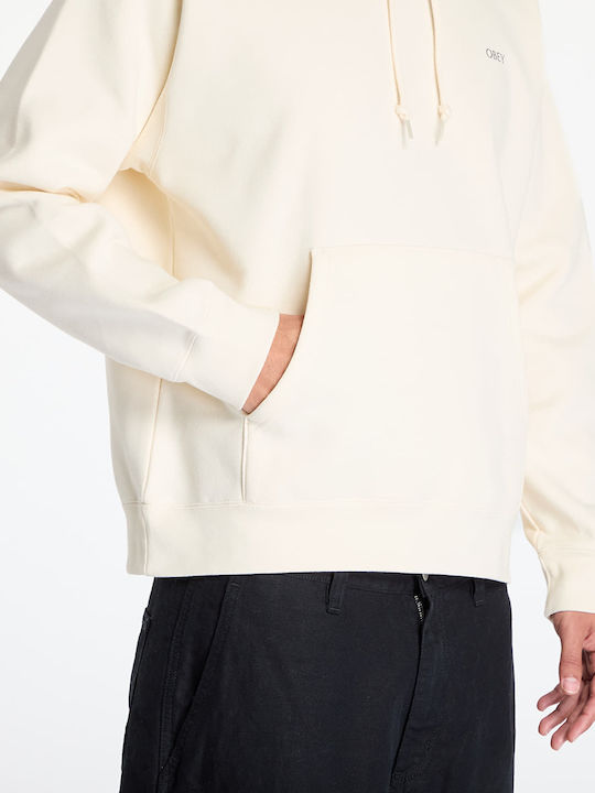 Sweatshirt mit Kapuze Unbleached