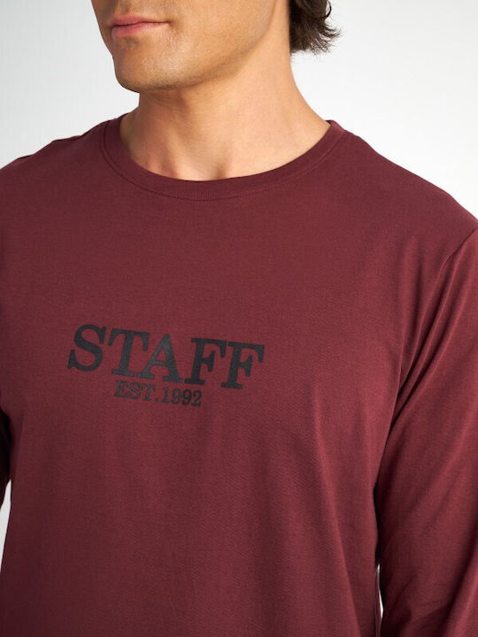 Staff Blouse Burgundy