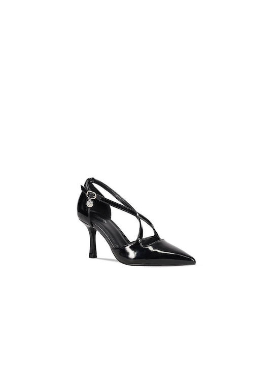 Migato Patent Leather Black Heels