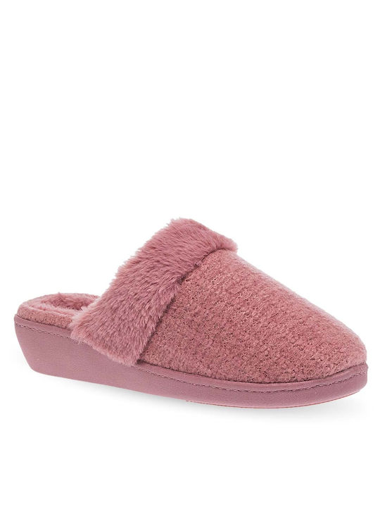 Parex Winter Women's Slippers in Pink color