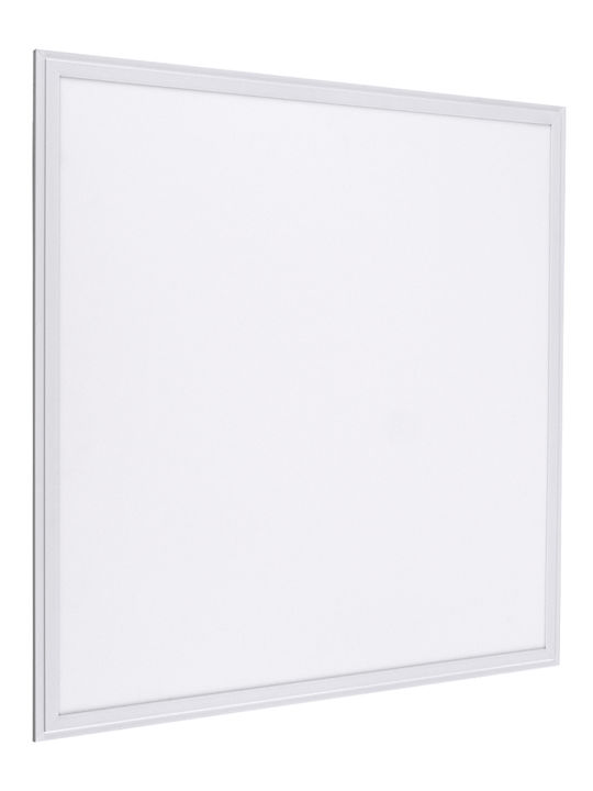 GloboStar Square Recessed LED Panel 40W with Cool White Light 6000K 60x60cm