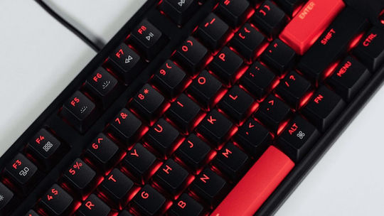Keychron C3 Pro C3P-H3 C3P-H3 Gaming Μηχανικό Πληκτρολόγιο Tenkeyless με Custom Brown διακόπτες και Φωτιζόμενα πλήκτρα (Αγγλικό US)