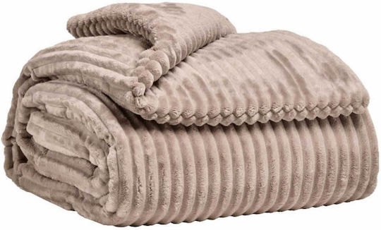 Kentia Sergio Sesselüberwurf Fleece 160x160cm