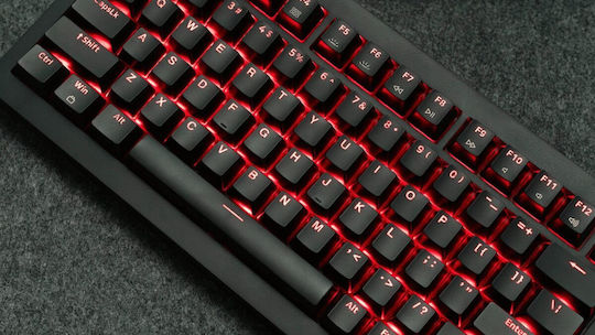 Keychron Lemokey X4-A1 QMK X4-A1 Gaming Mechanical Keyboard 75% with Keychron Red Switches and Illuminated Keys English US