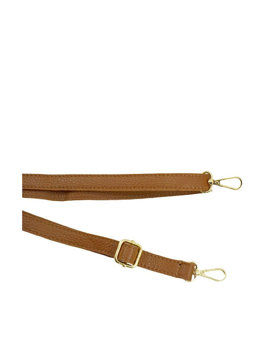 Leather Women's Bag Crossbody Tabac Brown