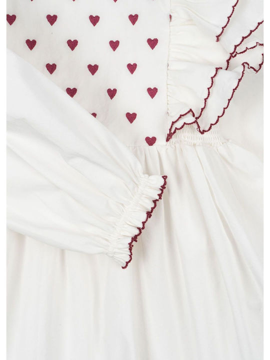 Kinderkleid Pure White