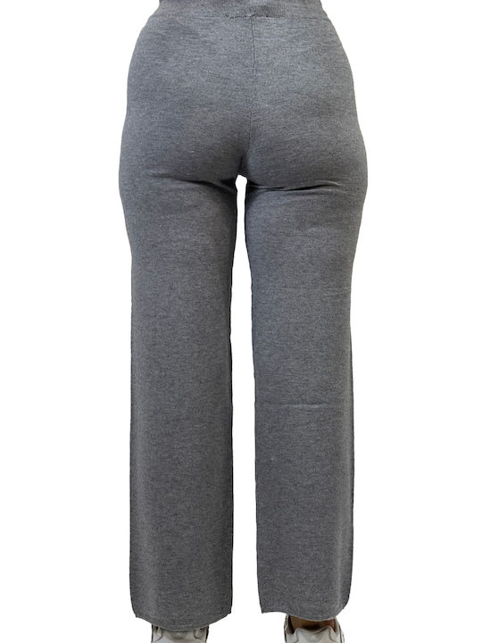 Damen Stoff Hose Gray