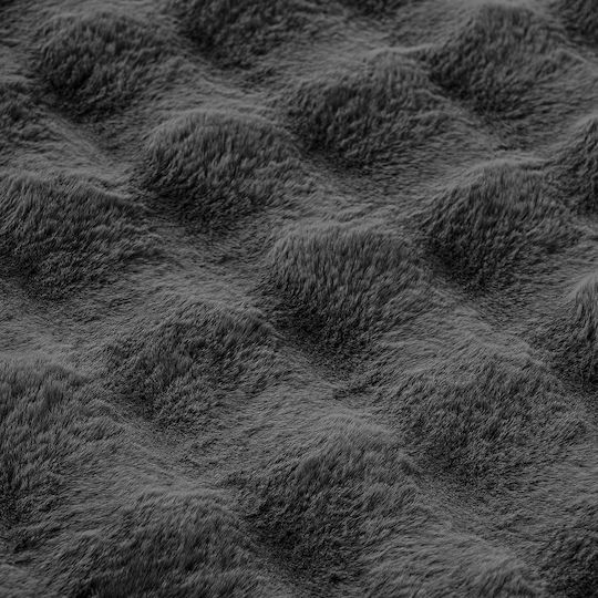 Beauty Home Motion Art 9650 Modern Bedroom Rugs Set Charcoal 2024965000064 3pcs
