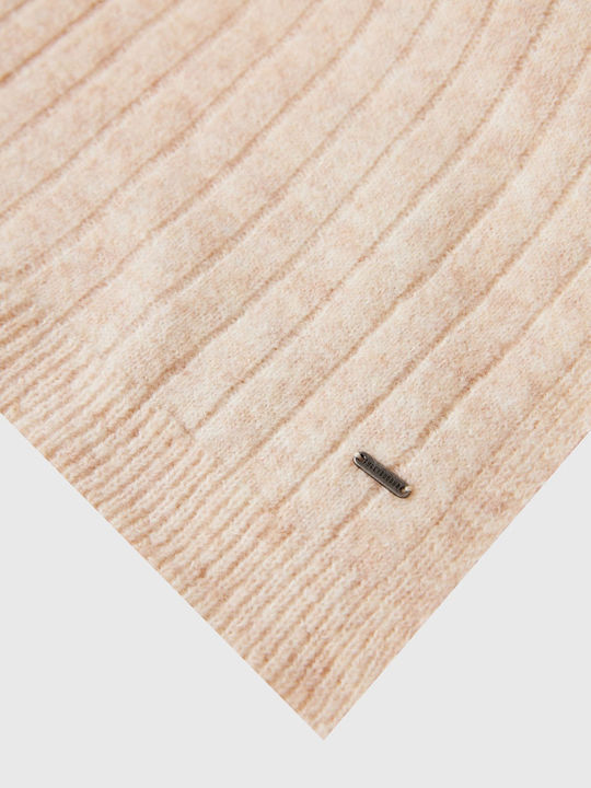 Women's Wool Scarf Beige