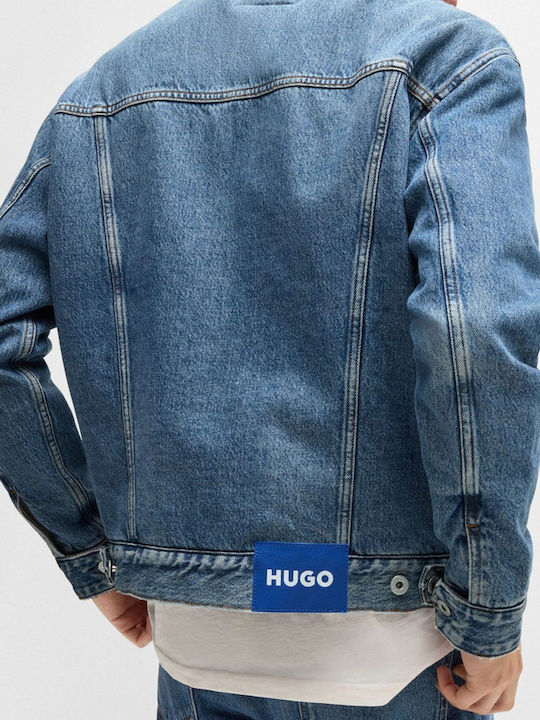 Hugo Boss Jachetă de Blugi Albastru deschis