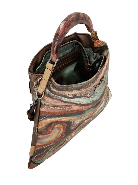 Damentasche Schultertasche Mehrfarbig