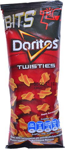 Doritos Gepuffte Snacks Bits Twisties BBQ 33gr