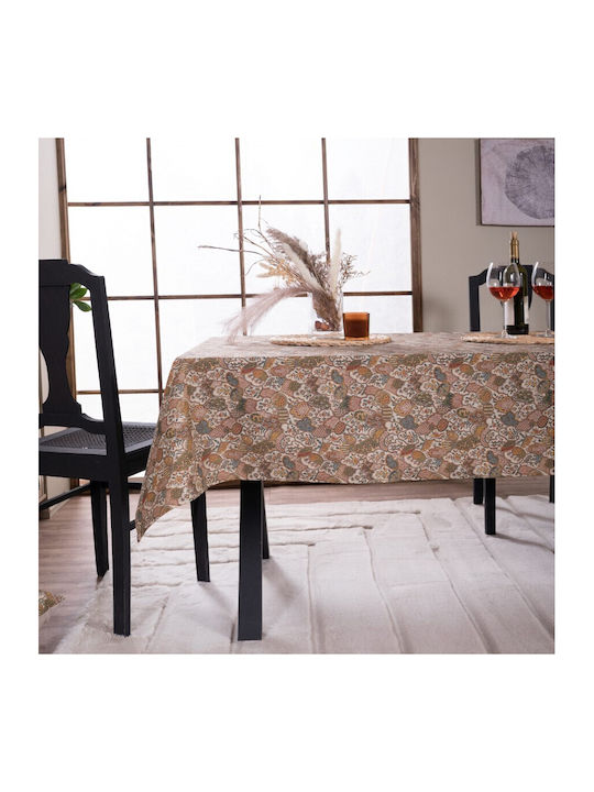 Teoran Tischtuch Vigo Mehrfarbig 135x135cm