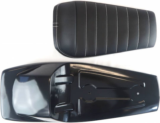 Moto Discovery Motorcycle Saddle SCR14-BLACK-MD