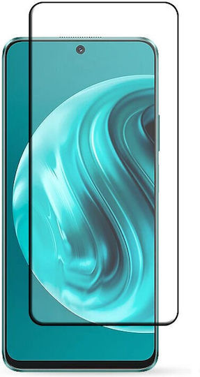 Закалено стъкло 3D Huawei Nova 12i с черна рамка