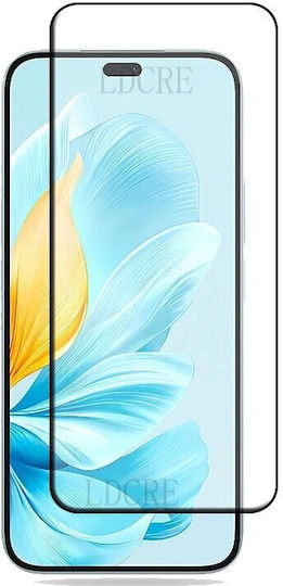 Закалено стъкло 3D Honor 200 Lite с черна рамка