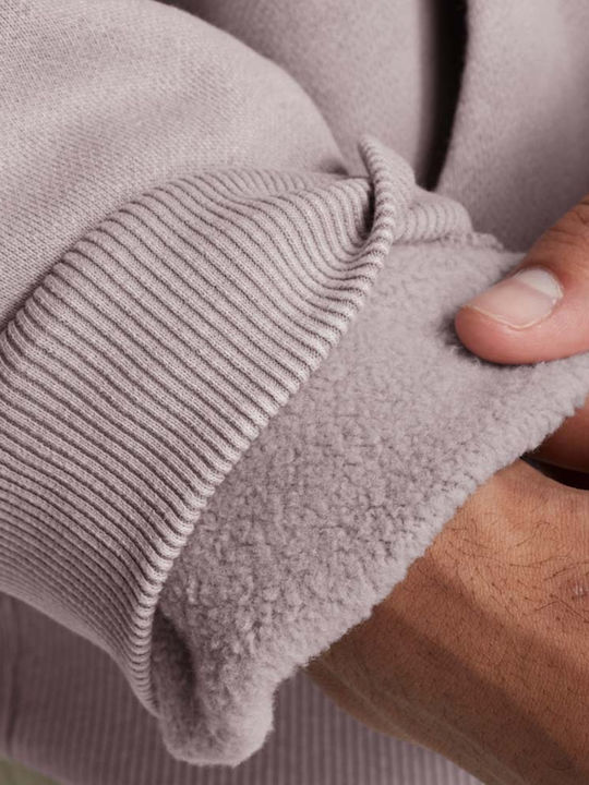 Hooded Gray Sweatshirt