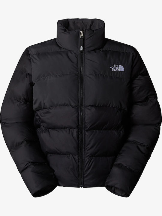 Saikuru Jacket Kurz Damen Puffer Jacke für Winter Black