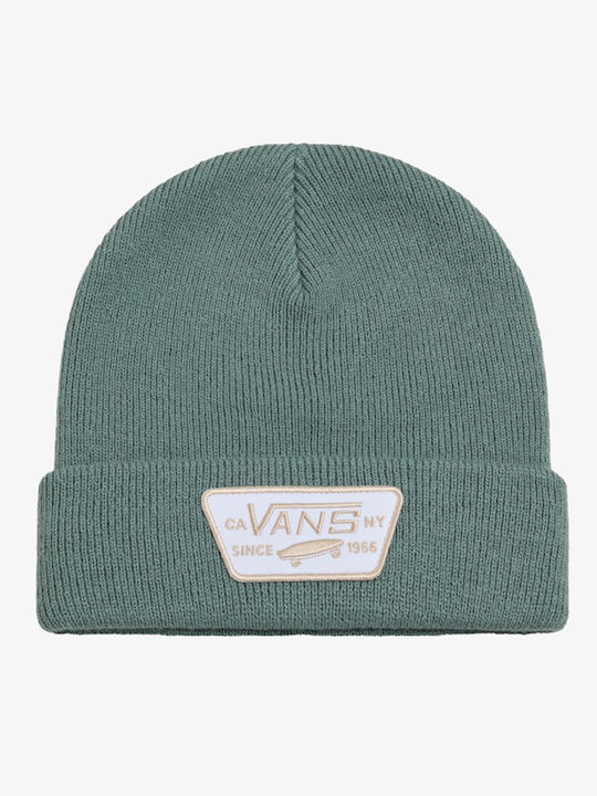 Vans Milford Beanie Beanie Knitted in Green color