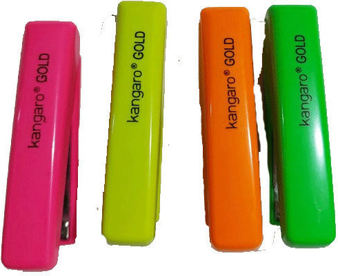 Kangaro Kangaro Hand Stapler Gold (Various Colours)