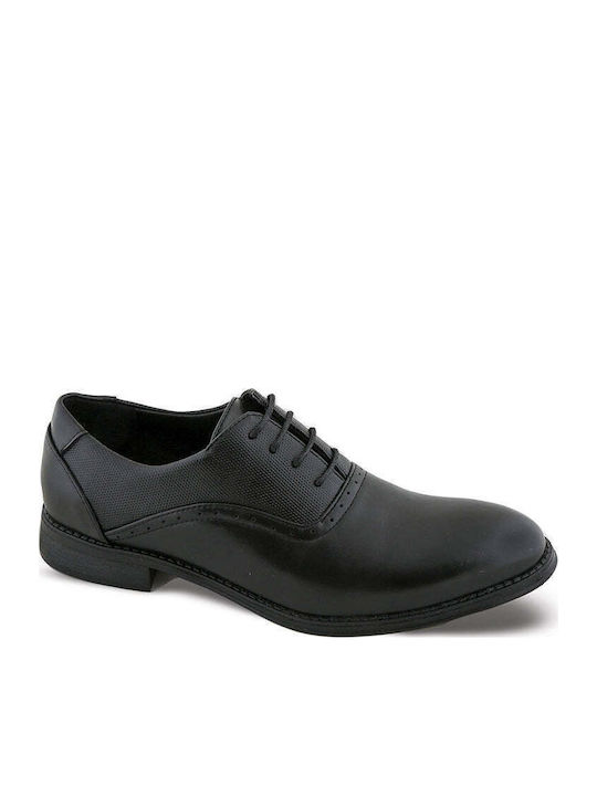 Men's Synthetic Leather Casual Shoes Black