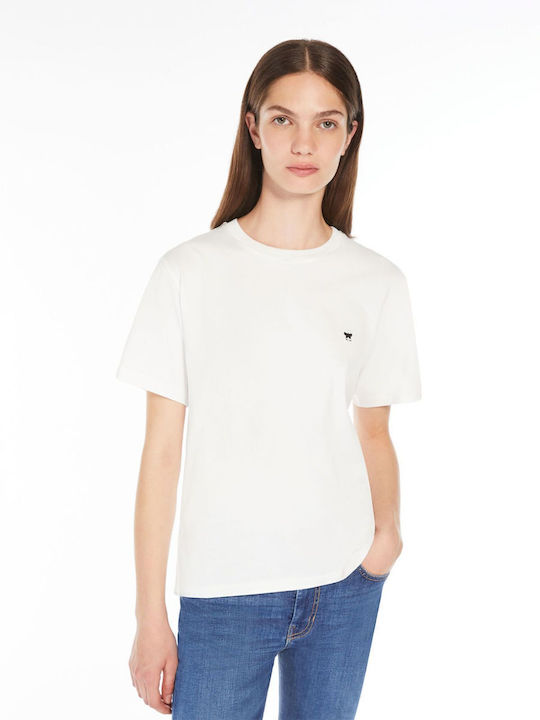 Bluze Damă T-shirt Alb