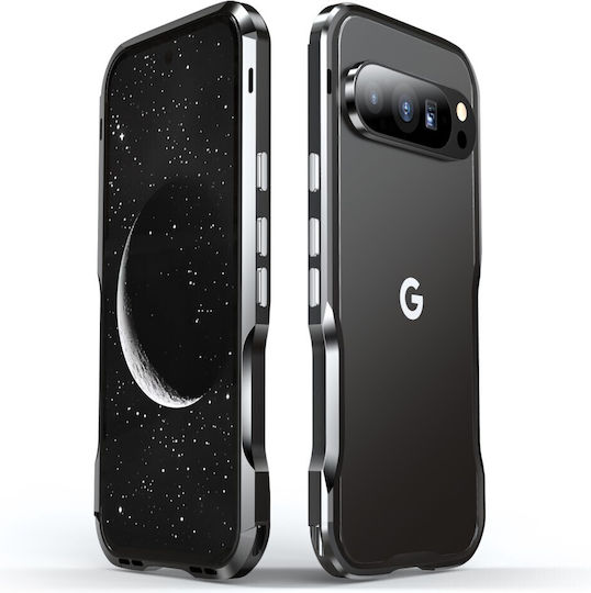 Luphie Hülle Google Pixel 9 Pro XL Armor Bumper Schwarz