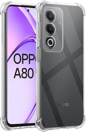 Oppo A80 Stoßfeste Transparente Hülle
