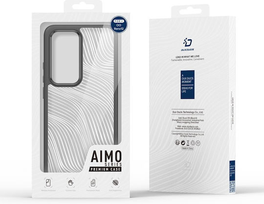 Duxducis Motorola Edge 50 Fusion 5g Aimo Калъф Прозрачен Черен