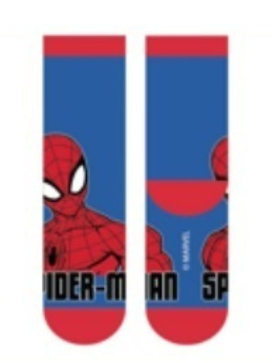 Disney Παιδικές Κάλτσες Spiderman Πολύχρωμα 2 Ζευγάρια