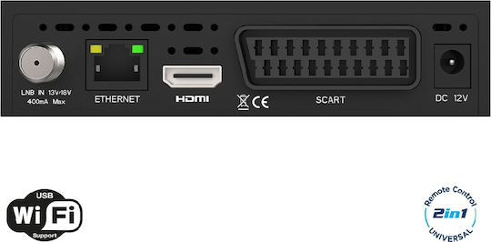 Edision Compatible Remote Control Proton S2 Plus for Τηλεοράσεις Edision