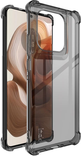 Carcasă Imak Motorola Edge 50 Ultra Rezistentă la Cădere Transparent Negru