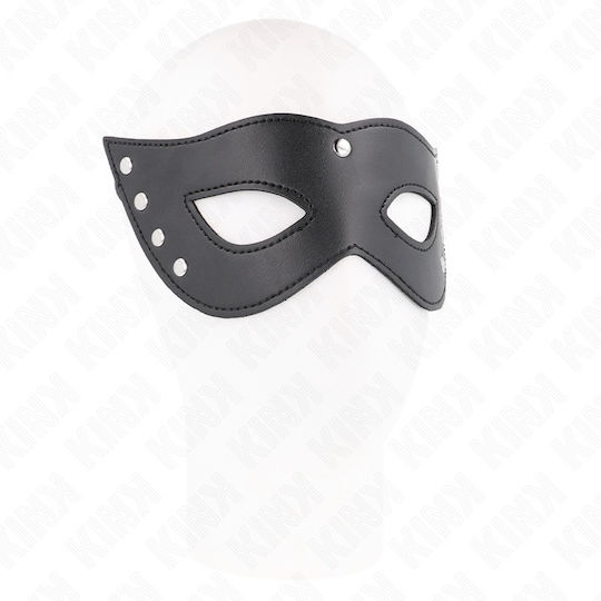 Kink BDSM Μάσκα σε Μαύρο Χρώμα